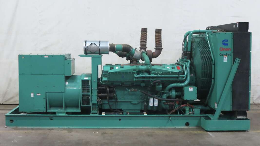 Used Cummins DFLC KTA50-G3 Diesel Generator, 400 Hrs