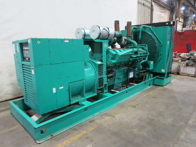 Used Cummins DFLC KTA50-G3 Diesel Generator, 400 Hrs