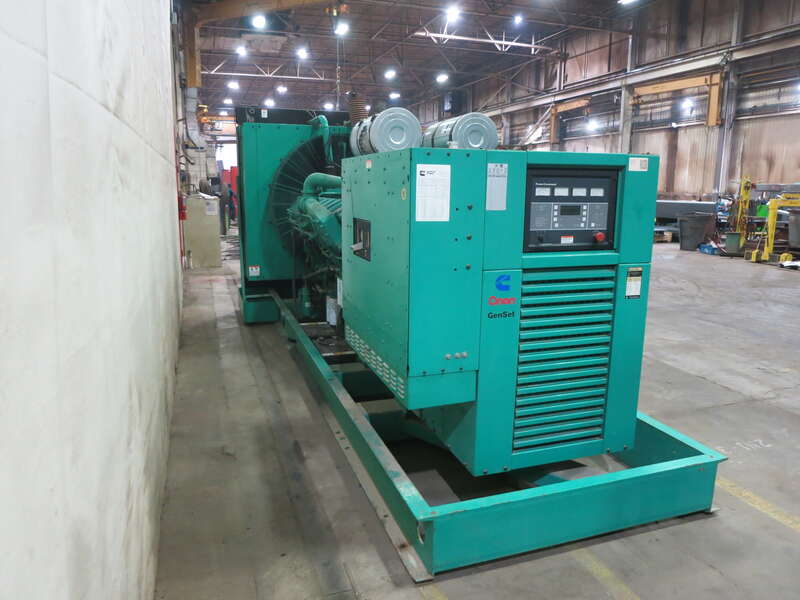 Used Cummins DFLC KTA50-G3 Diesel Generator, 400 Hrs