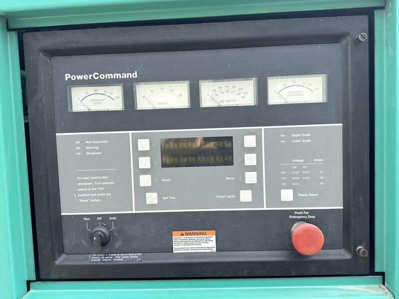 Used Cummins DFLC KTA50-G3 Diesel Generator, 400 Hrs