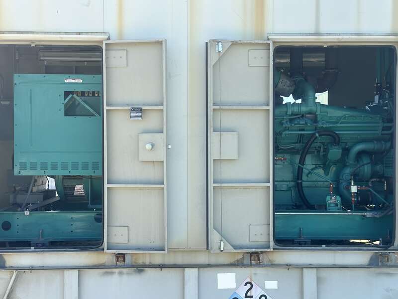 Used Cummins DFLE KTA50-G9 Diesel Generator, 583 Hrs