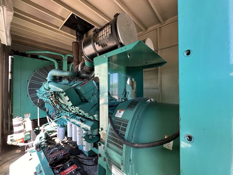 Used Cummins DFLE KTA50-G9 Diesel Generator, 583 Hrs