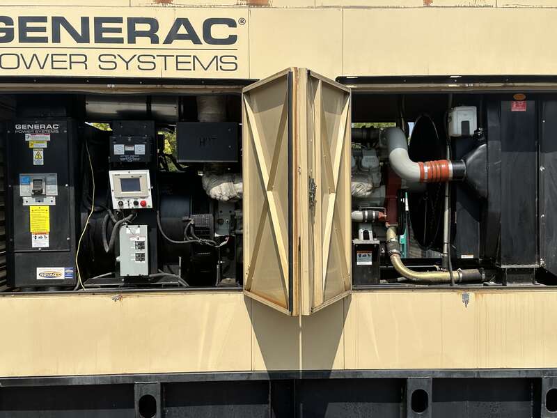 Used Generac SD0600 Diesel Generator, 461 hours