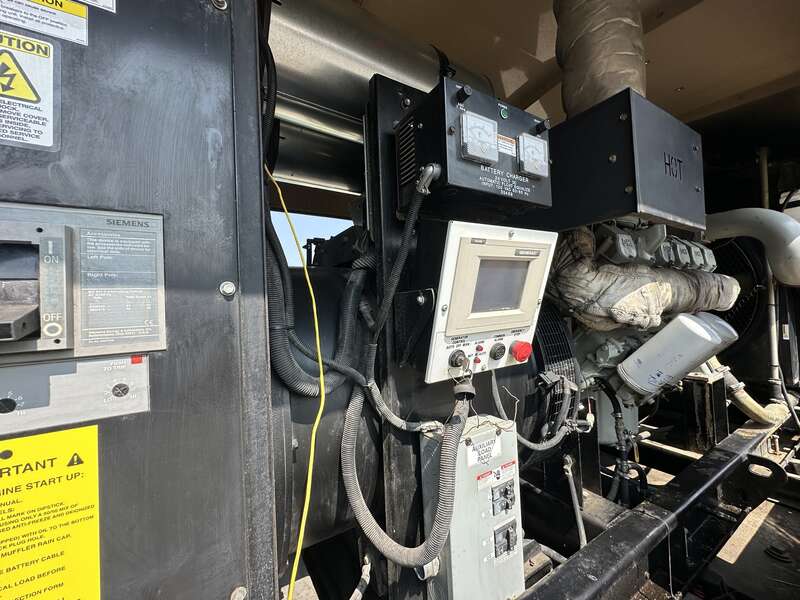 Used Generac SD0600 Diesel Generator, 461 hours