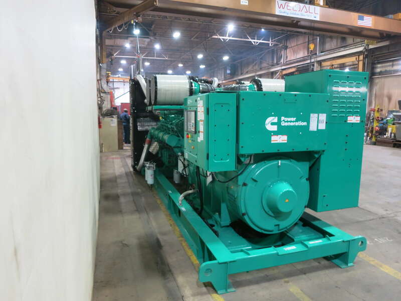 New Cummins C2000D6E QSK50-G24 Diesel Generator, EPA Tier 2