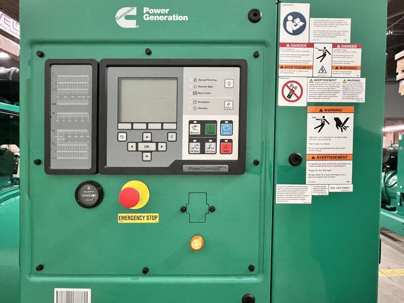 New Cummins C2000D6E QSK50-G24 Diesel Generator, EPA Tier 2