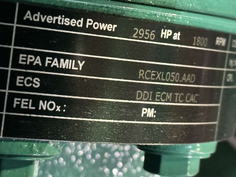 New Cummins C2000D6E QSK50-G24 Diesel Generator, EPA Tier 2