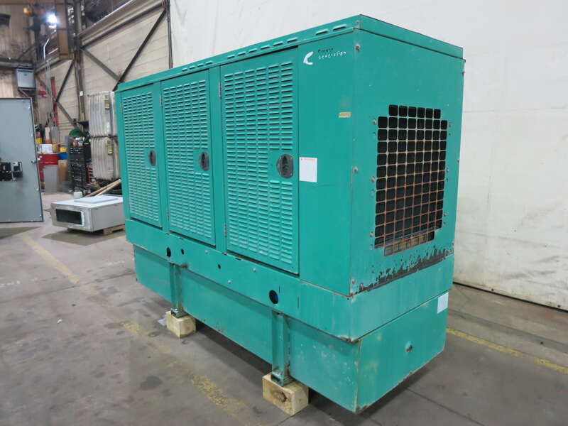 Used Cummins DGDB 6BT5.9-G6 Diesel Generator, 109 Hrs