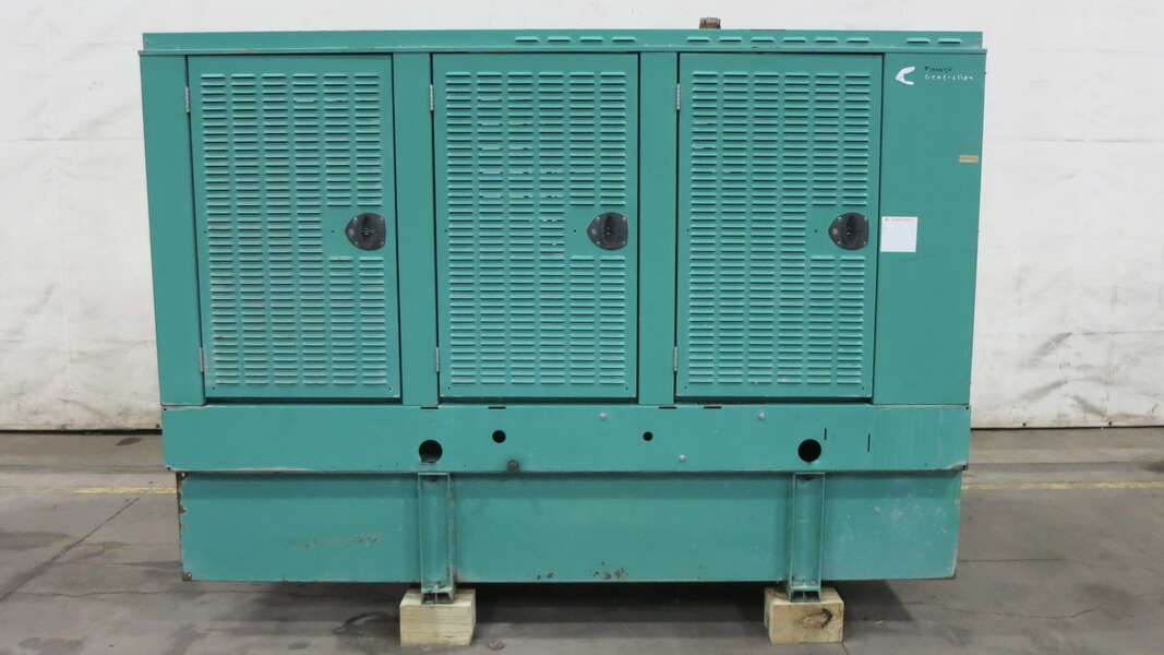 Used Cummins DGDB 6BT5.9-G6 Diesel Generator, 154 Hrs