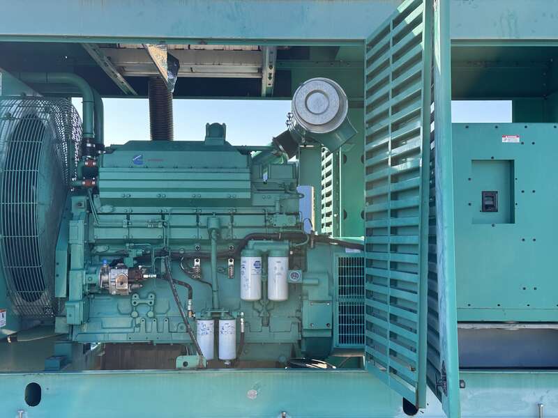 Used Cummins DFED KTA19-G4 Diesel Generator, 907 Hrs