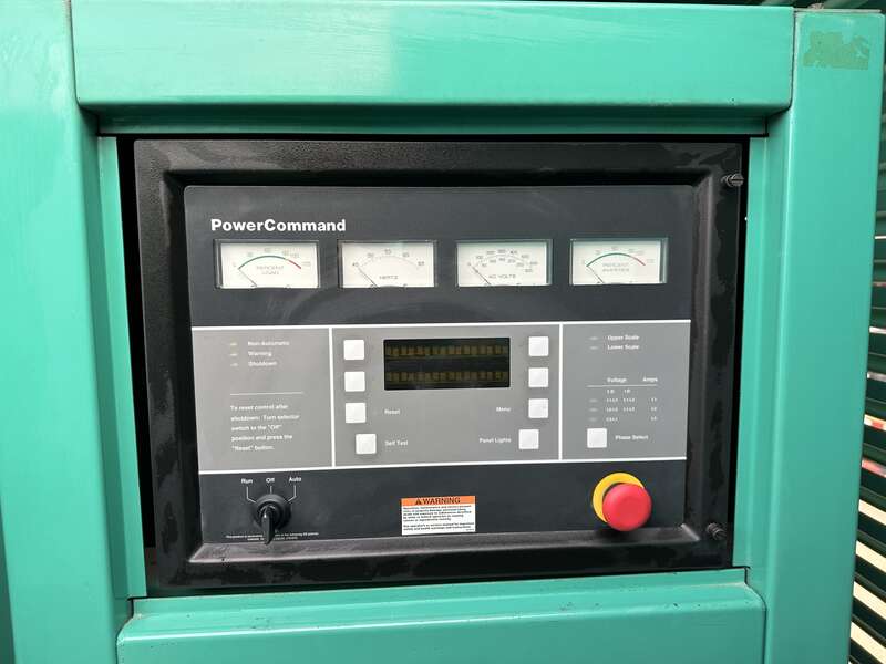 Used Cummins DFED KTA19-G4 Diesel Generator, 907 Hrs