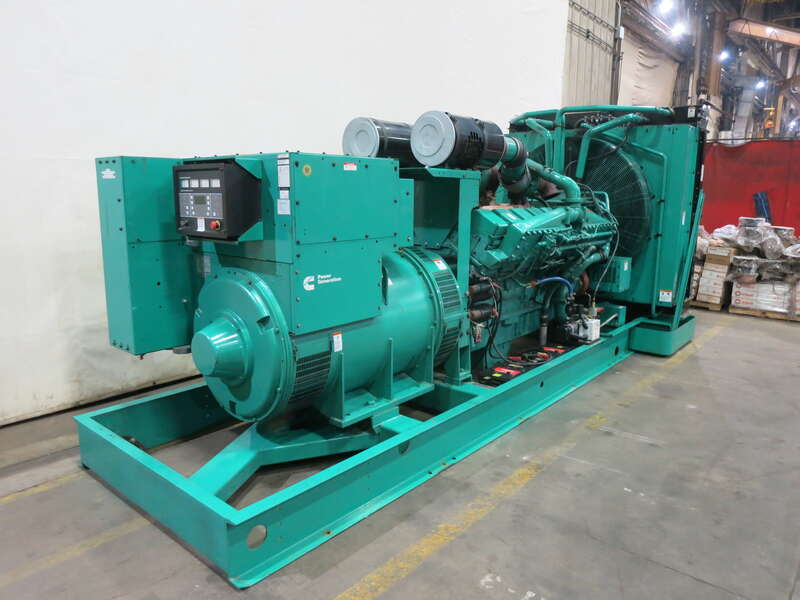Used Cummins DFLE KTA50-G9 Diesel Generator, 552 Hrs
