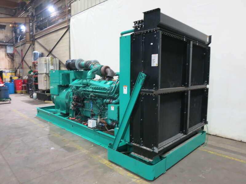 Used Cummins DFLE KTA50-G9 Diesel Generator, 552 Hrs