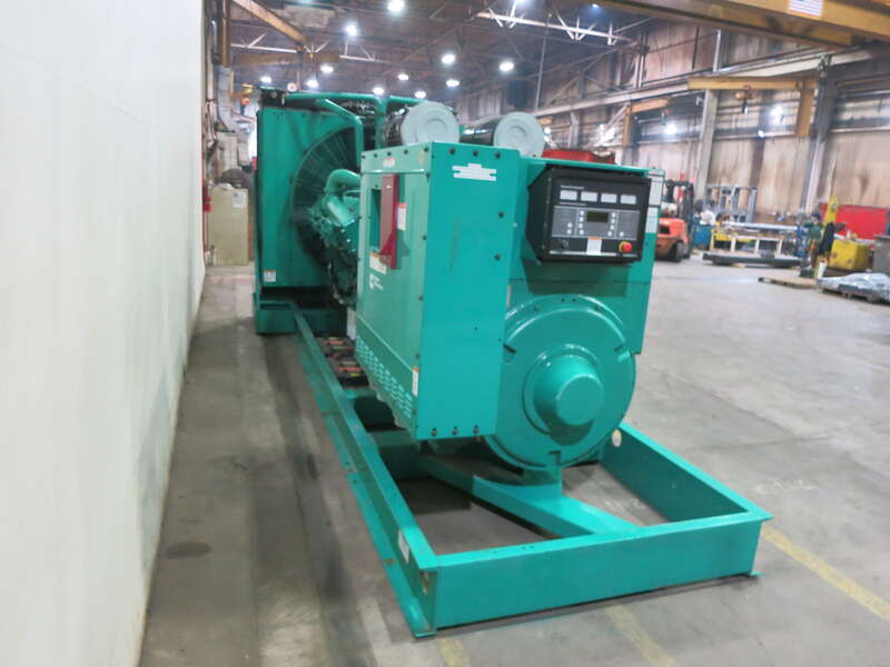 Used Cummins DFLE KTA50-G9 Diesel Generator, 552 Hrs