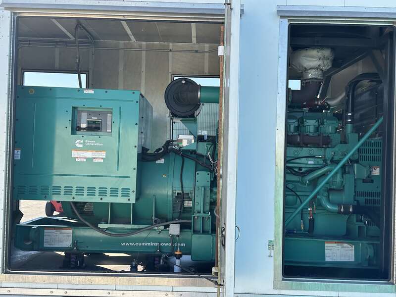Used Cummins DQCB QSK23-G7 NR2 Diesel Generator, 470 Hrs, EPA Tier 2