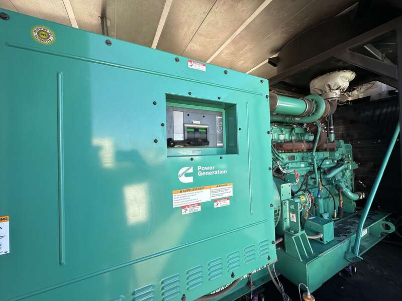 Used Cummins DQCB QSK23-G7 NR2 Diesel Generator, 470 Hrs, EPA Tier 2