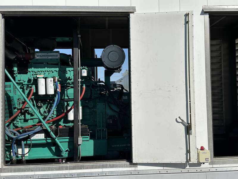 Used Cummins DQCB QSK23-G7 NR2 Diesel Generator, 470 Hrs, EPA Tier 2