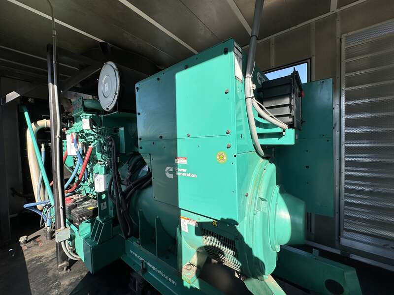 Used Cummins DQCB QSK23-G7 NR2 Diesel Generator, 470 Hrs, EPA Tier 2