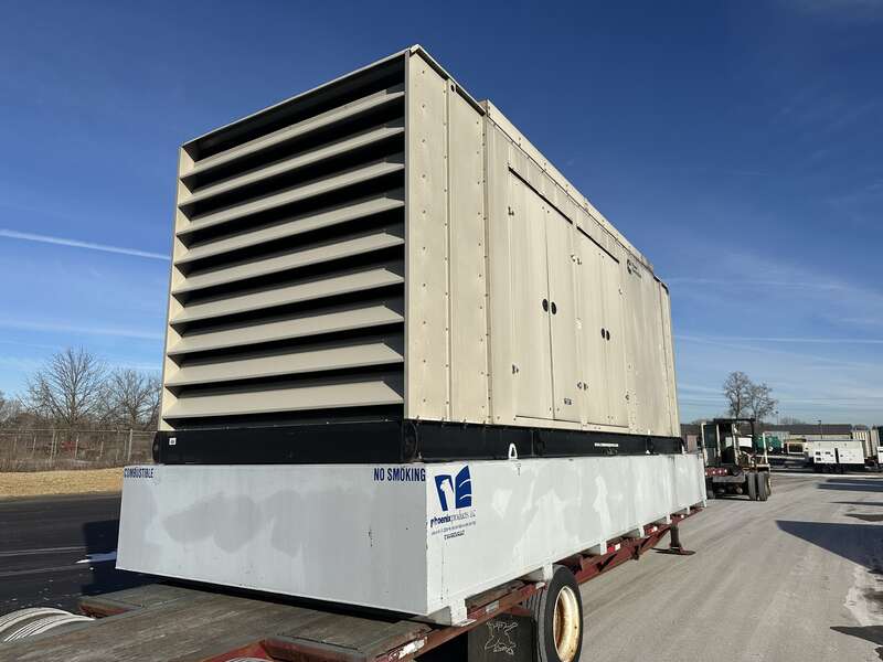 Used Cummins DQCA QSK23-G7 Diesel Generator, 627 Hrs, EPA Tier 2