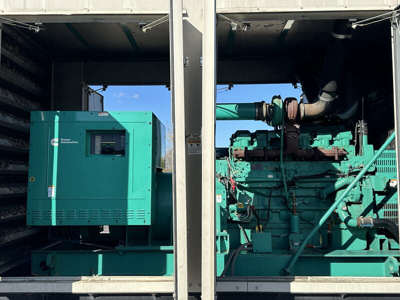 Used Cummins DQCA QSK23-G7 Diesel Generator, 627 Hrs, EPA Tier 2