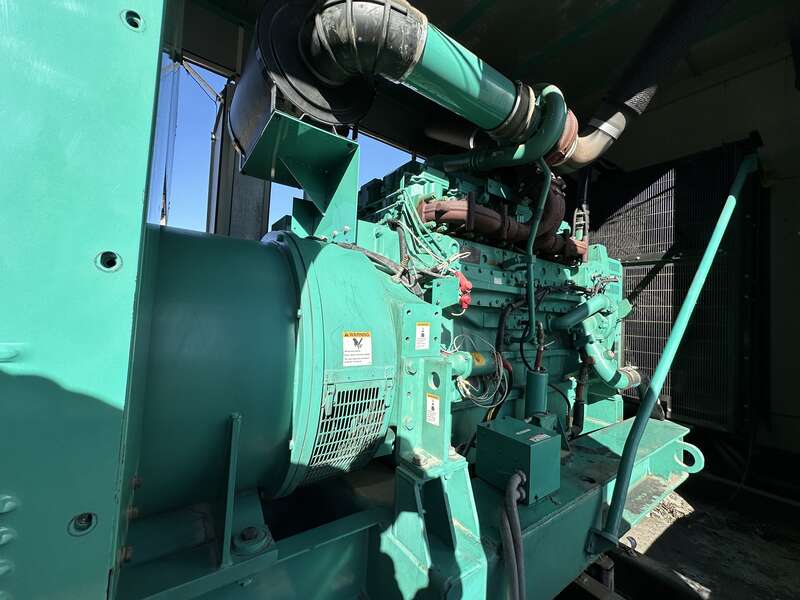 Used Cummins DQCA QSK23-G7 Diesel Generator, 627 Hrs, EPA Tier 2