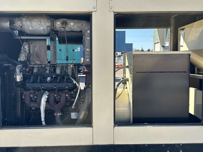 Used Kohler 100REZG Natural Gas / Propane Generator, 115 Hrs, EPA Certified