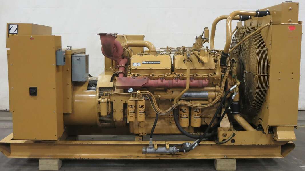 Used Caterpillar 3412 Diesel Generator, 325 Hrs