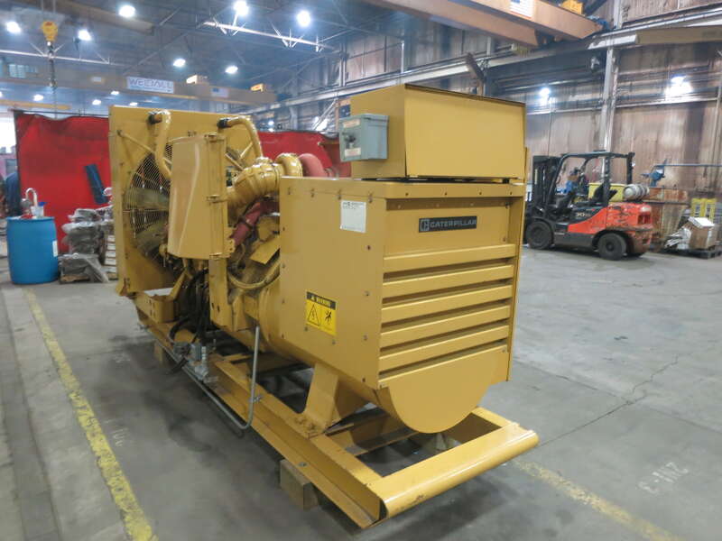 Used Caterpillar 3412 Diesel Generator, 325 Hrs