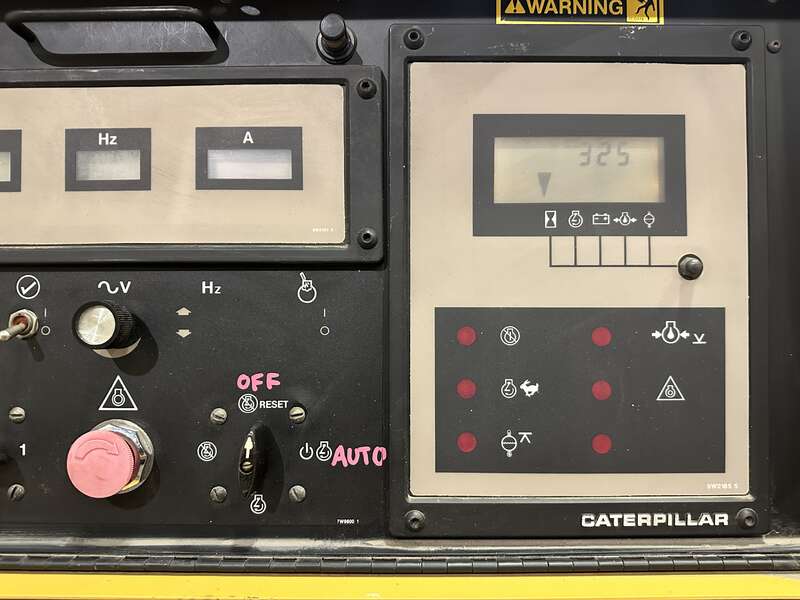 Used Caterpillar 3412 Diesel Generator, 325 Hrs