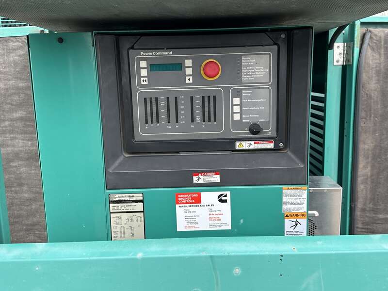 Used Cummins GGLB Natural Gas / Propane Generator, 1181 Hrs