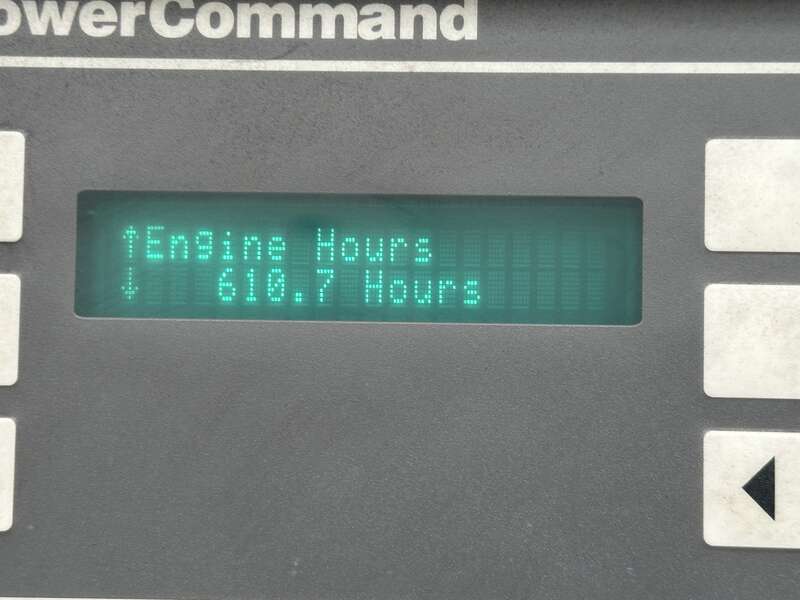 Used Cummins DSHAA QSL9-G2 Diesel Generator, 651 hrs, EPA Tier 3