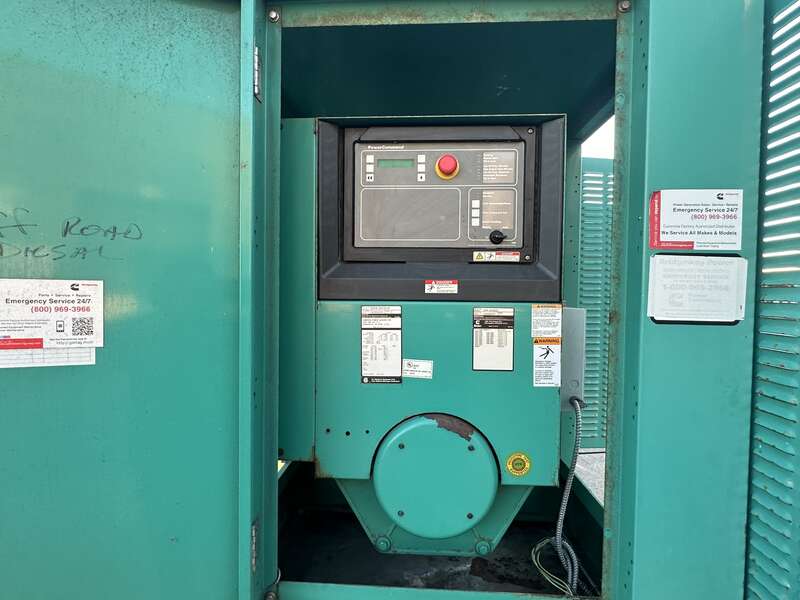 Used Cummins DGFB 6CTA8.3-G2 Diesel Generator, 713 Hrs