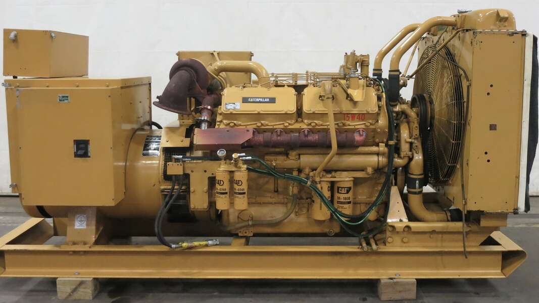 Used Caterpillar 3412 Diesel Generator, 1992 Hrs