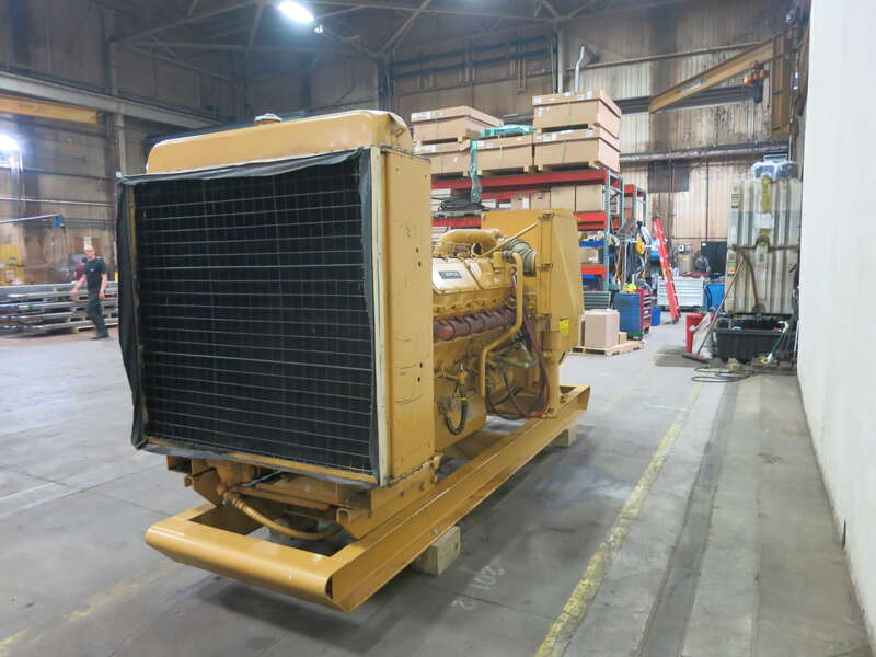 Used Caterpillar 3412 Diesel Generator, 1992 Hrs