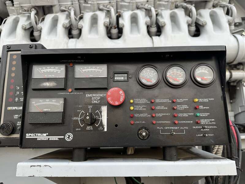 Used Kohler 1250ROZD4 Diesel Generator, 167 Hrs