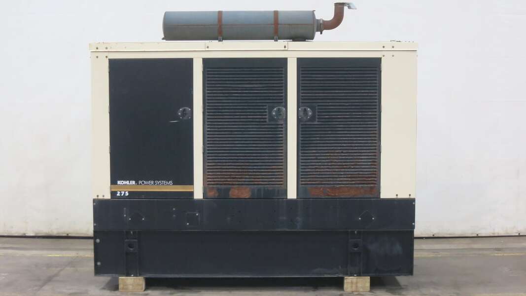 Used Kohler 275REOZJD John Deere 6090HF485 Diesel Generator, 342 Hrs, EPA Tier 3