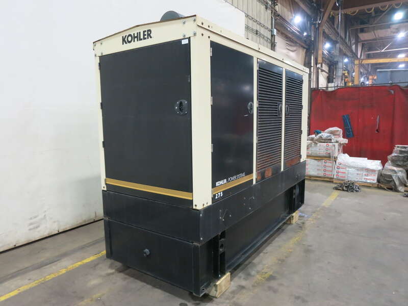 Used Kohler 275REOZJD John Deere 6090HF485 Diesel Generator, 342 Hrs, EPA Tier 3