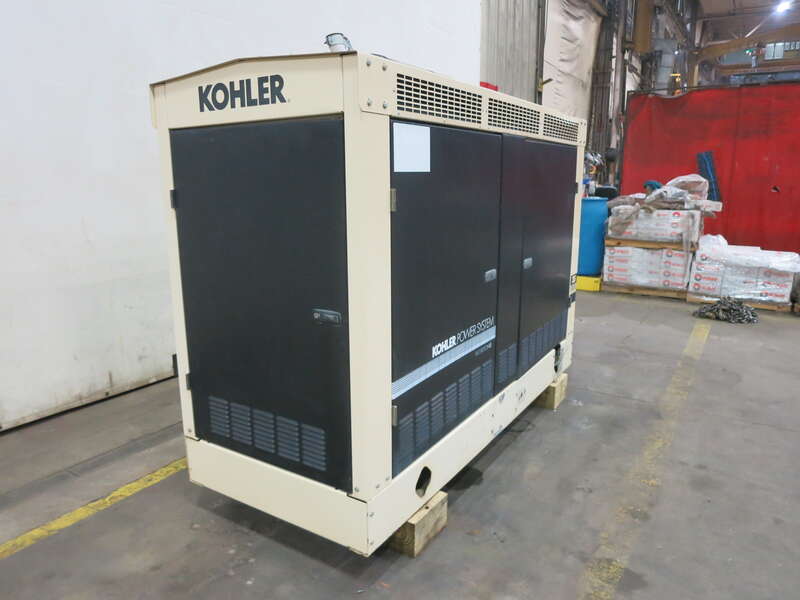 Used Kohler 35RZG Natural Gas / Propane Generator, 524 Hrs Single Phase