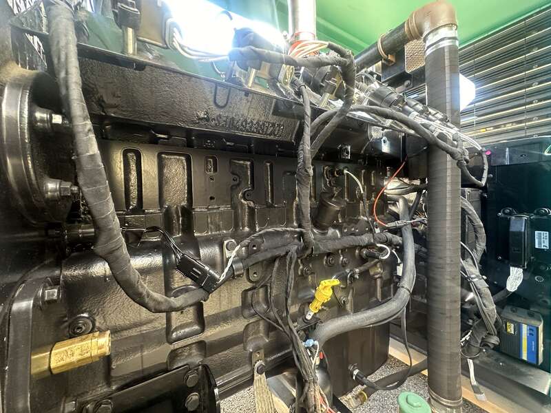 Used Cummins C200N6B QSJ8.9G Natural Gas / Propane Generator, 547 Hrs, EPA Certified