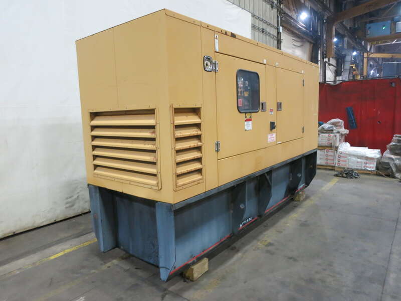 Used Caterpillar D200P4 Diesel Generator, 172 Hrs