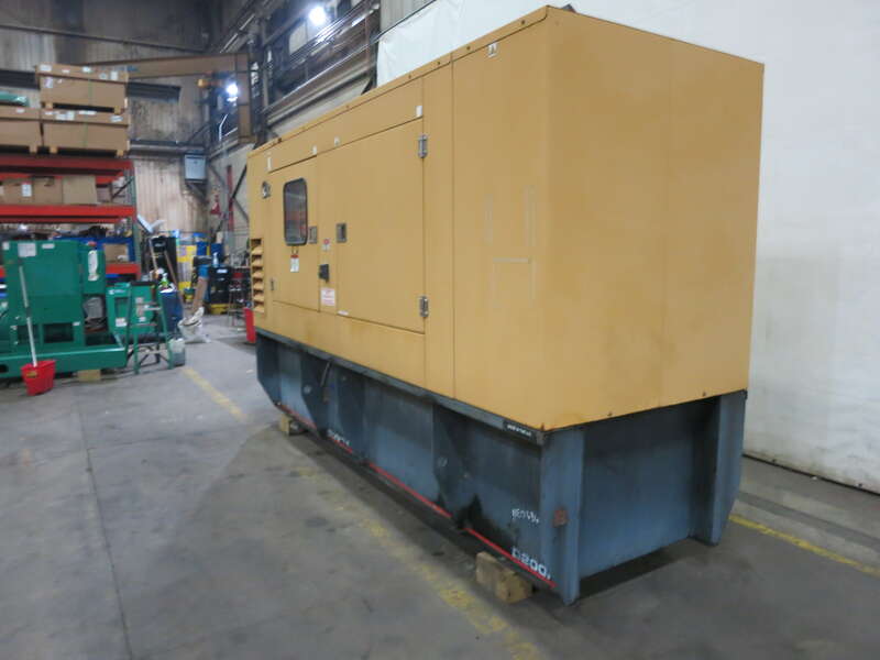 Used Caterpillar D200P4 Diesel Generator, 172 Hrs