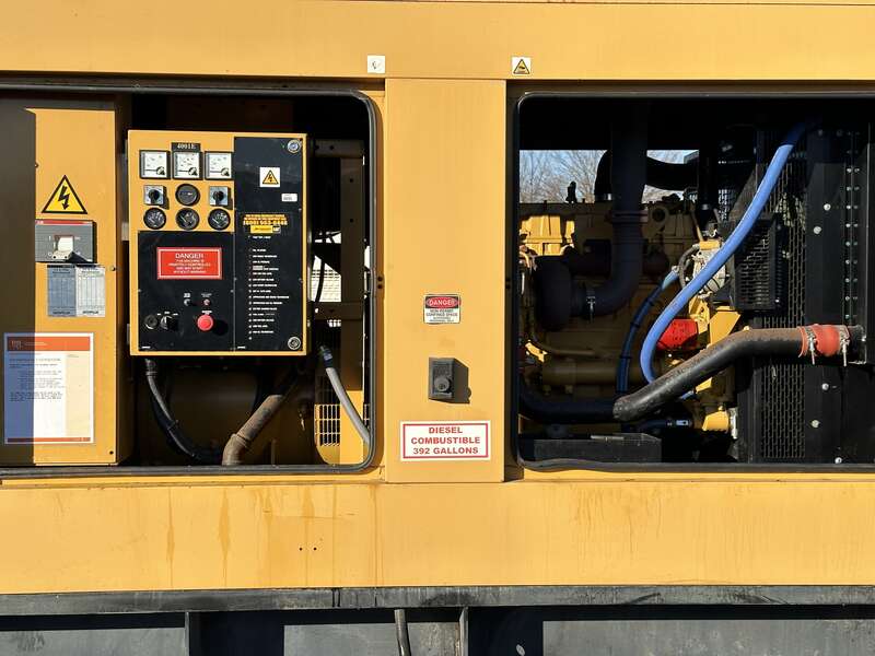Used Caterpillar D200P4 Diesel Generator, 172 Hrs