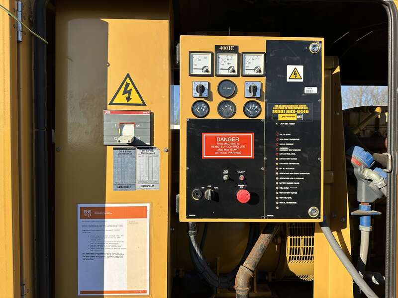Used Caterpillar D200P4 Diesel Generator, 172 Hrs