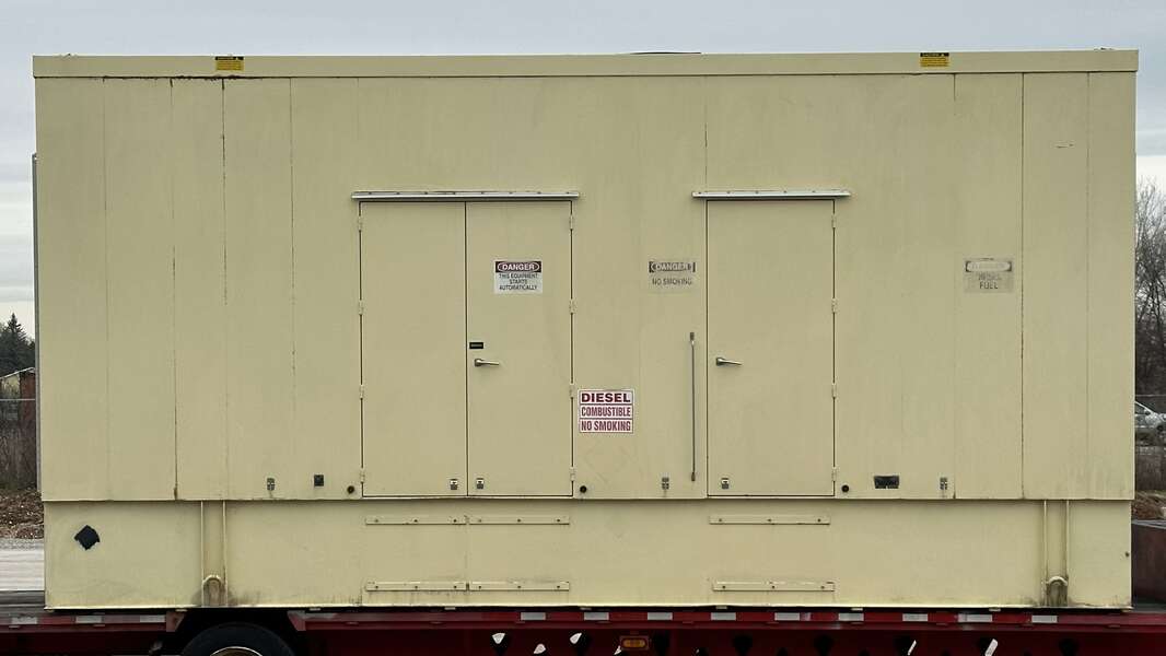 Used Caterpillar 3412 Diesel Generator, 1159 Hrs