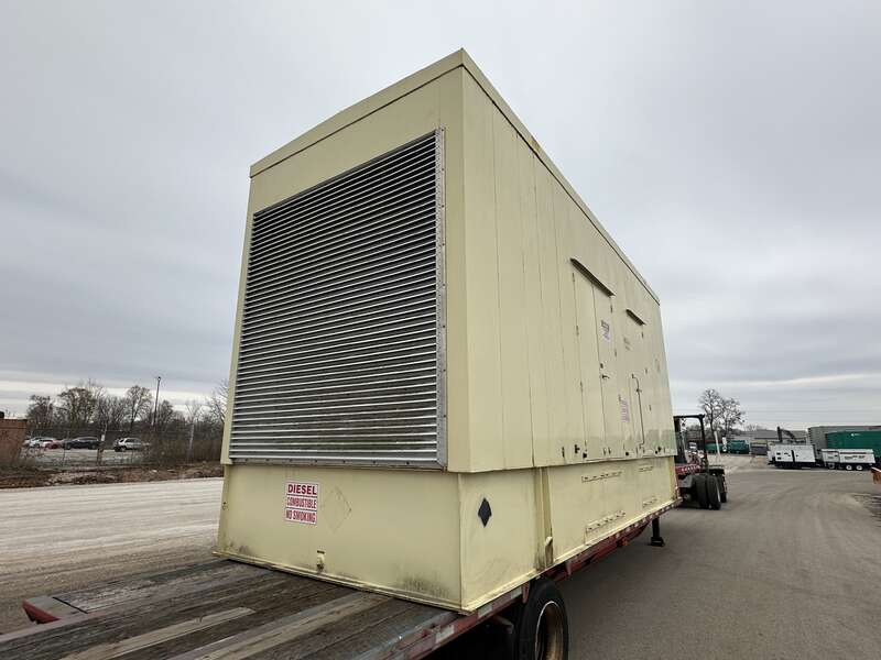 Used Caterpillar 3412 Diesel Generator, 1159 Hrs