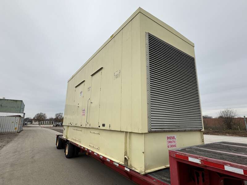 Used Caterpillar 3412 Diesel Generator, 1159 Hrs