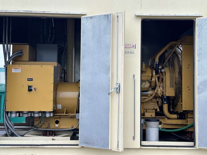 Used Caterpillar 3412 Diesel Generator, 1159 Hrs