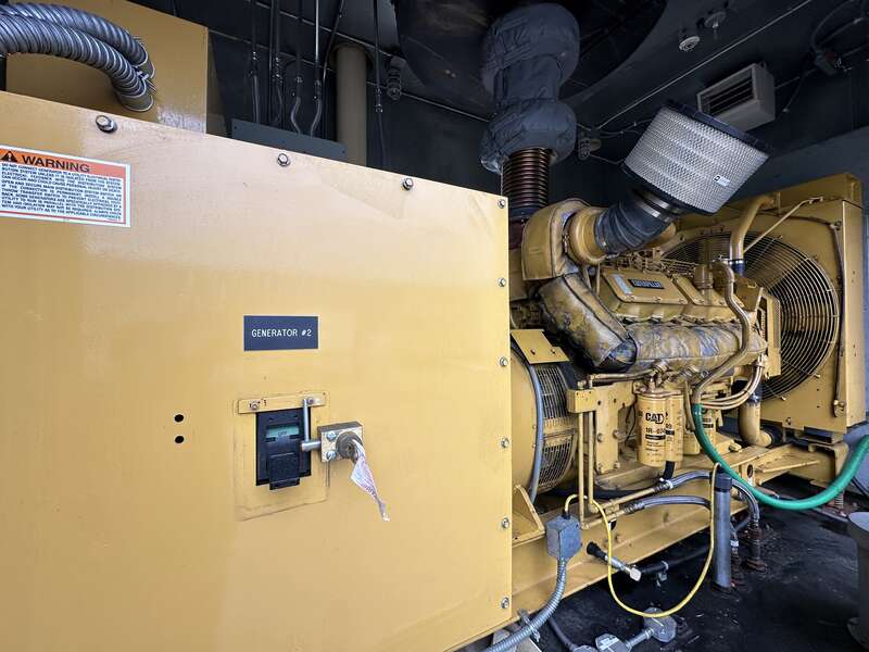 Used Caterpillar 3412 Diesel Generator, 1159 Hrs