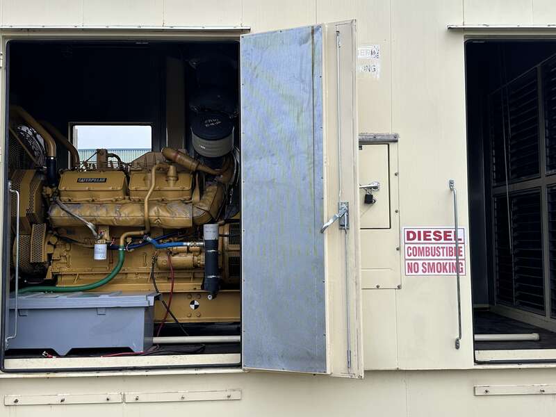 Used Caterpillar 3412 Diesel Generator, 1159 Hrs
