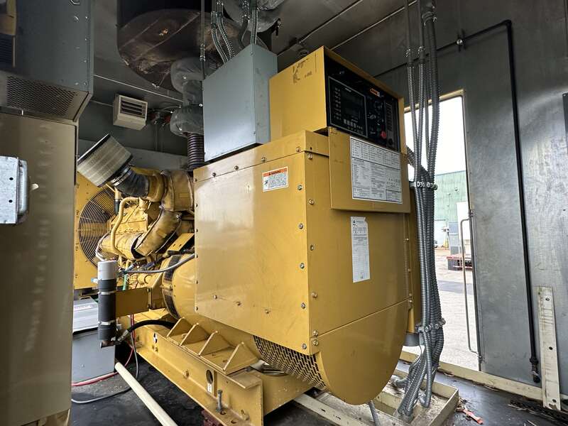 Used Caterpillar 3412 Diesel Generator, 1159 Hrs